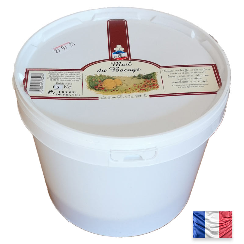 Seau de miel du bocage
