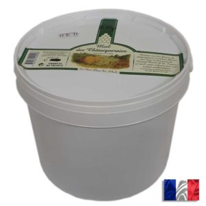 Seau 5kg de miel des Chataigneraies de France