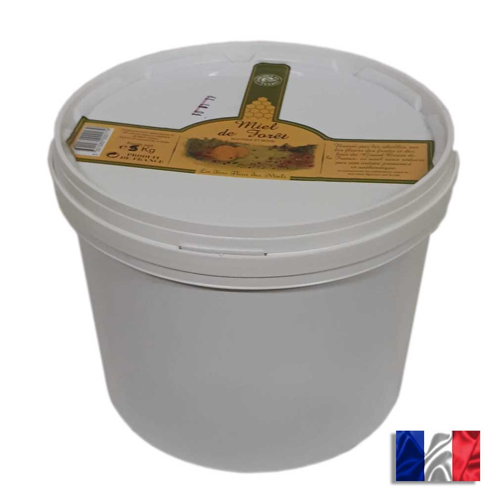 Seau 5kg de miel de Forêt de France