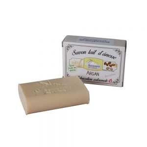 Savon au lait d'ânesse et à l'argan
